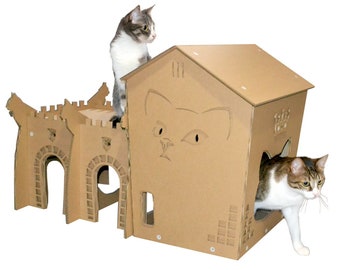 King's Palace Cardboard Cat House