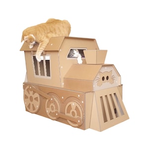 Casa para gatos de cartón Cat Express