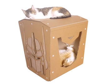 Transformers Cardboard Cat House