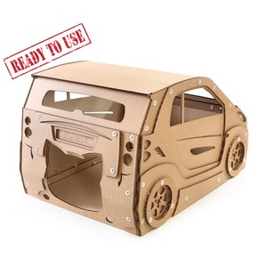 Smart Cardboard Cat House Listo para usar imagen 2