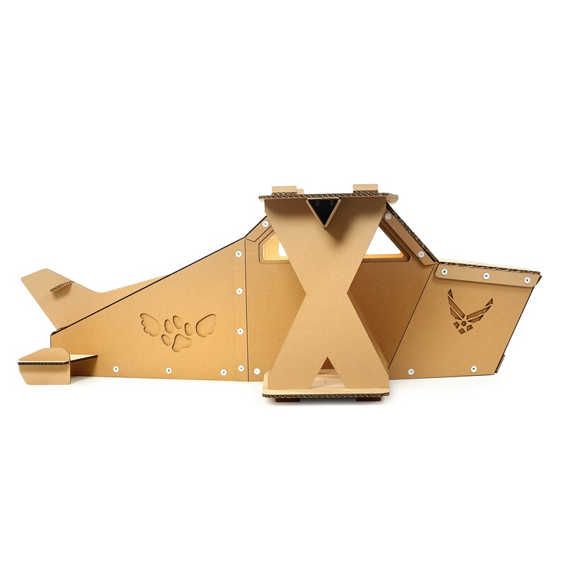 Air Cat Cardboard Cat House image 3