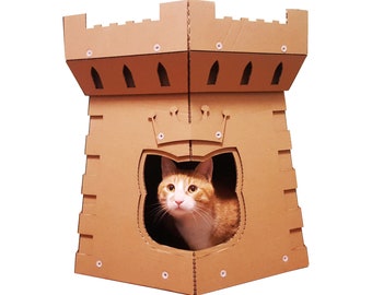Cat Tower Cardboard Cat House