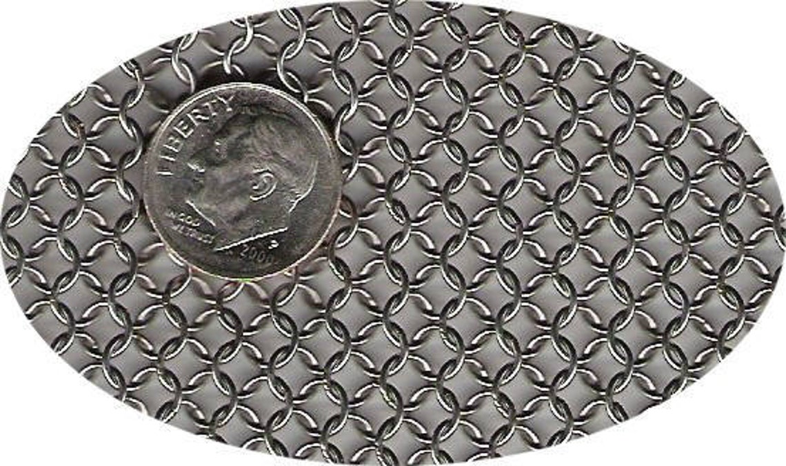 Welded Stainless Steel Chain Mail Vest Etsy