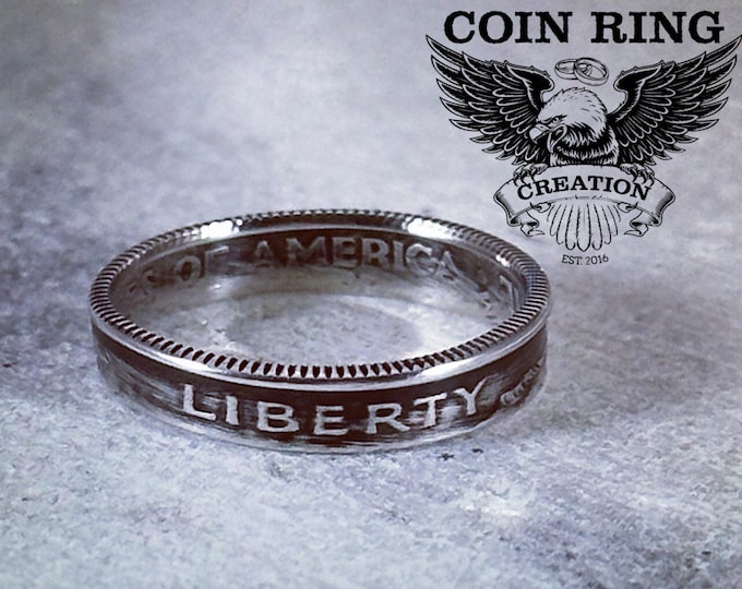1810 to 2025 Silver Dime coin ring Pinky ring Baby ring coinring Mercury dime Winged Liberty Head dime Roosevelt dime Jewlery