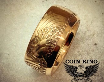 1908 to 1928 Gold Double Eagle 20 Dollar Coin Ring Wedding Band Engagement Ring coinring 90% gold Jewelry