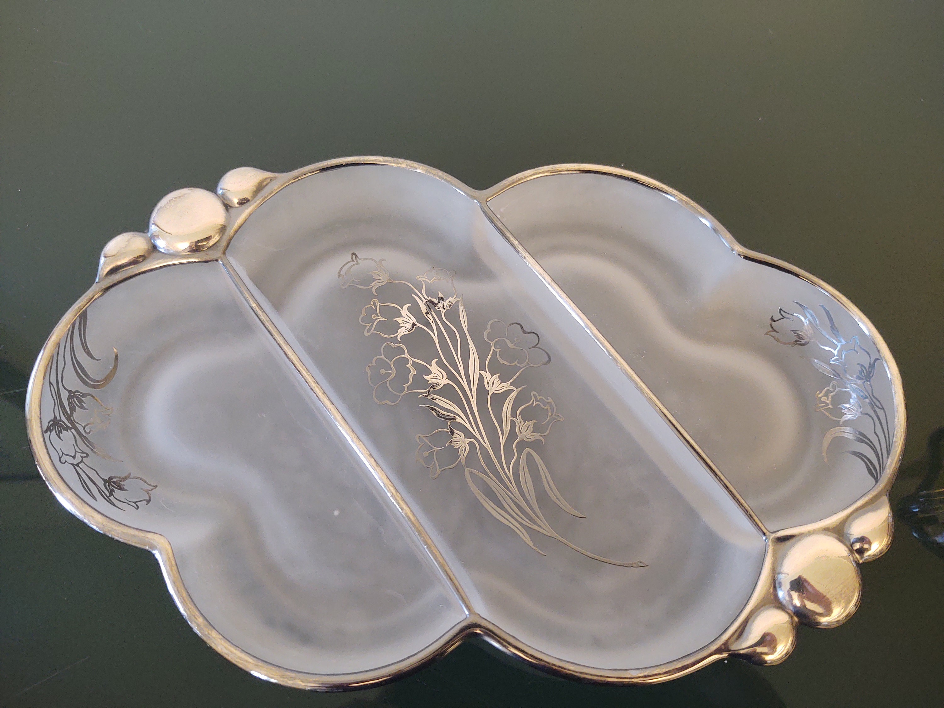 Duncan & Miller Canterbury Pattern Creamer Sugar and Relish Etsy