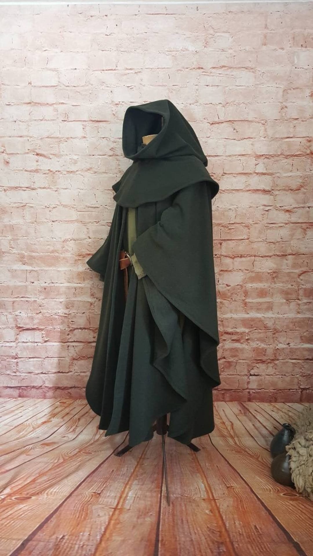 Green leaf pattern cloak（ロングマント） Green leaf pattern cloak（ロングマント）