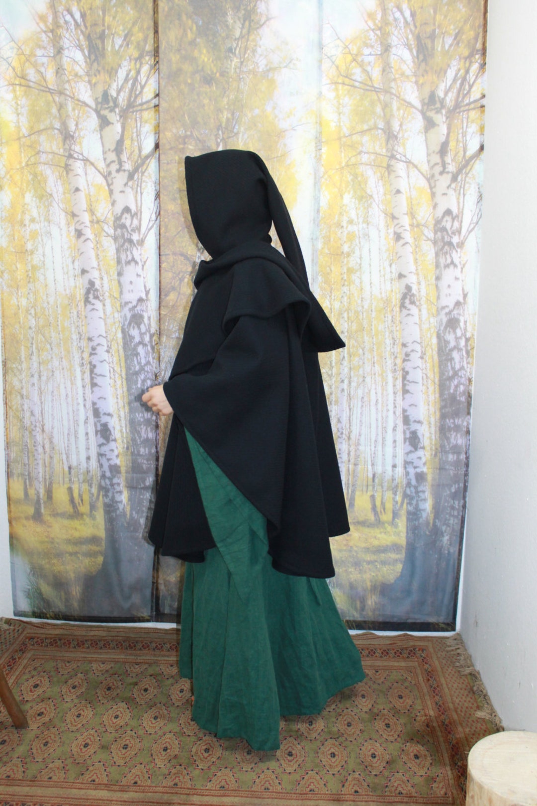 Medieval cloak with hood - Gordion 