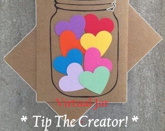 Tip jar - Virtual TIP JAR: tip the Creator!