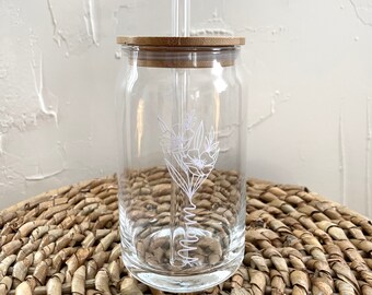 Mom Flower Cup Mothers Day Gift Mom Cup with Flowers Mom Iced Coffee Cup Iced Coffee Cup with Lid and Straw