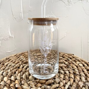 Mom Flower Cup Mothers Day Gift Mom Cup with Flowers Mom Iced Coffee Cup Iced Coffee Cup with Lid and Straw