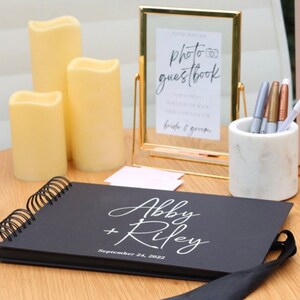 Wedding guest book