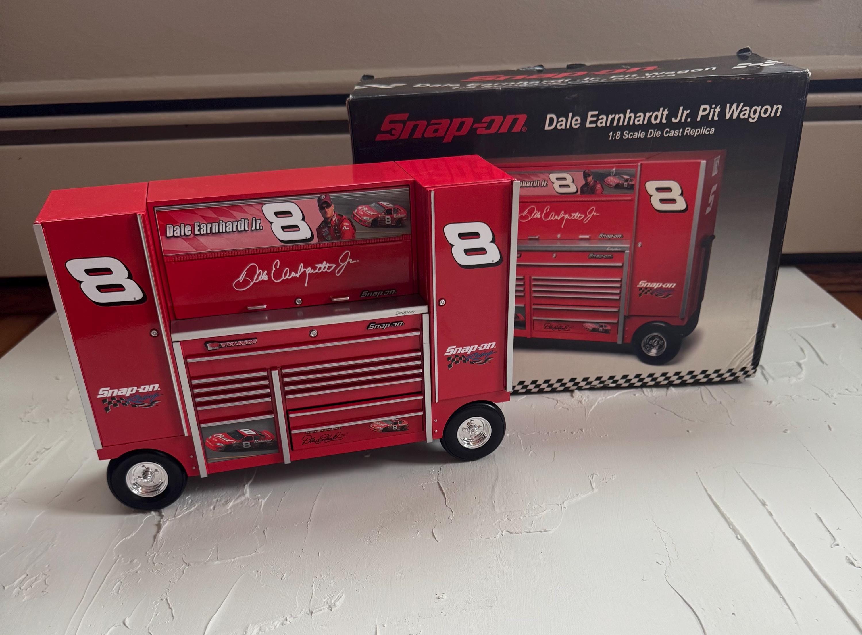 Vintage Dale Earnhardt Snap-on Scale Tool Box Pit Wagon, Vintage