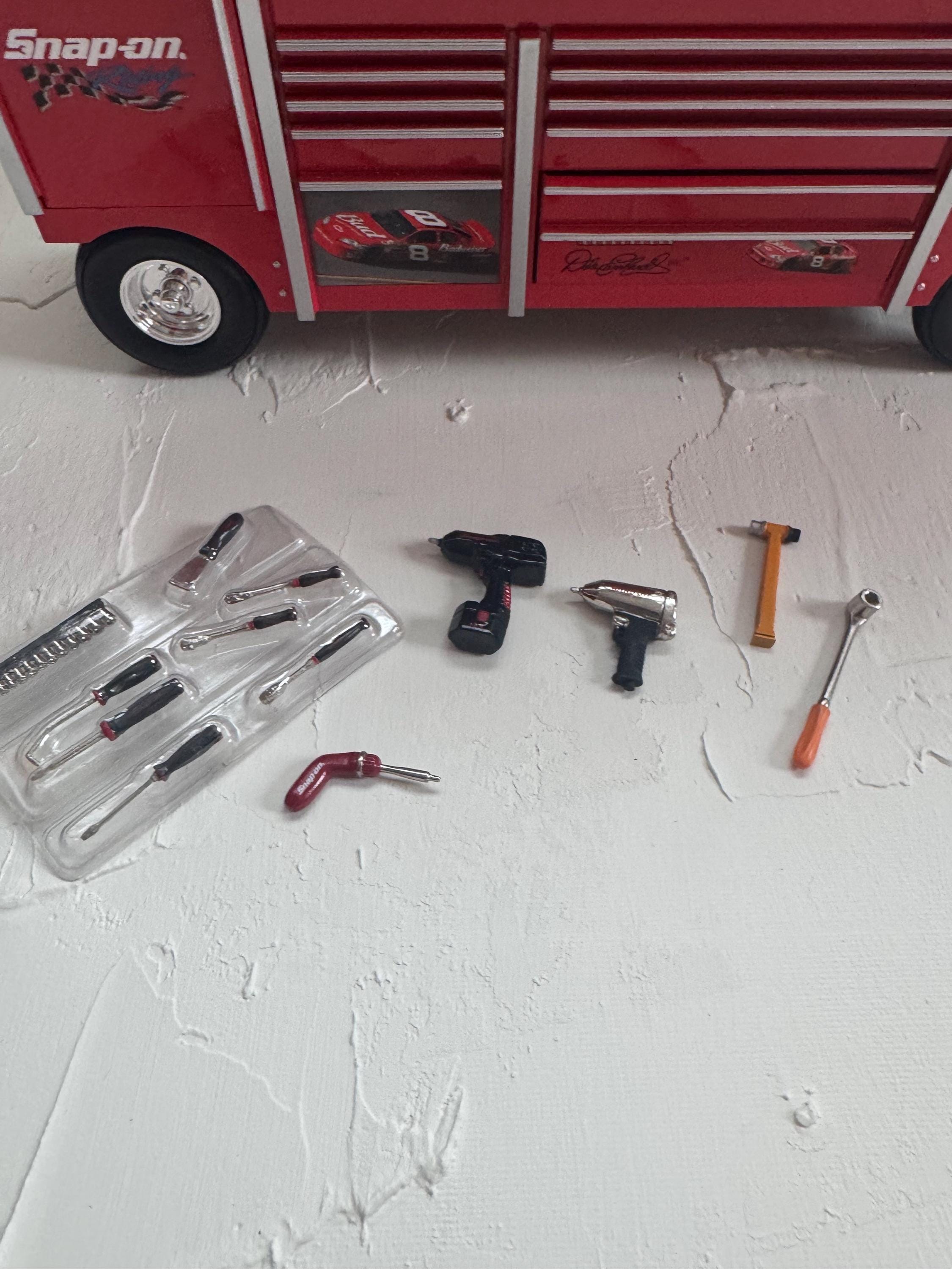 Vintage Dale Earnhardt Snap-on Scale Tool Box Pit Wagon, Vintage