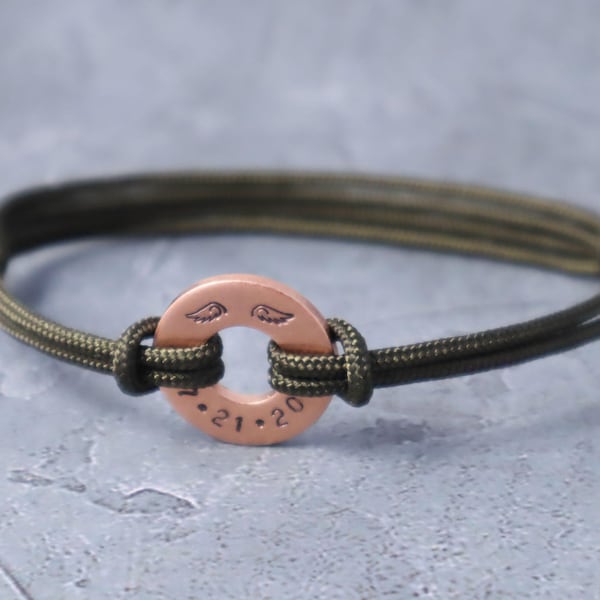Memorial Bracelet Stillborn Memorial Gift Grief Jewelry Baby Miscarriage Gift for Mom Infant loss Miscarriage Keepsake Baby Loss Gift