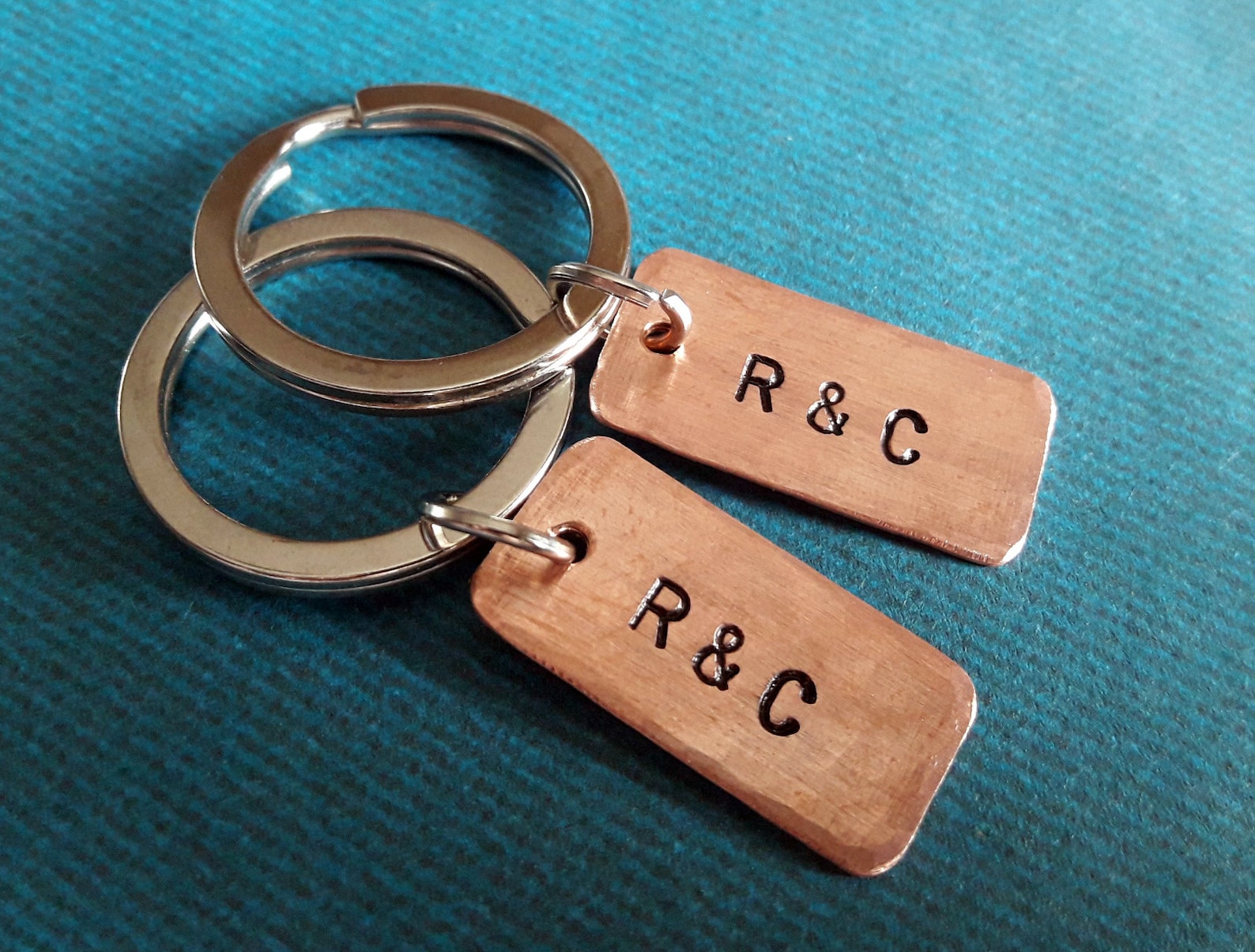 Couples Keychain Set Personalized Couples Gift Boyfriend Etsy