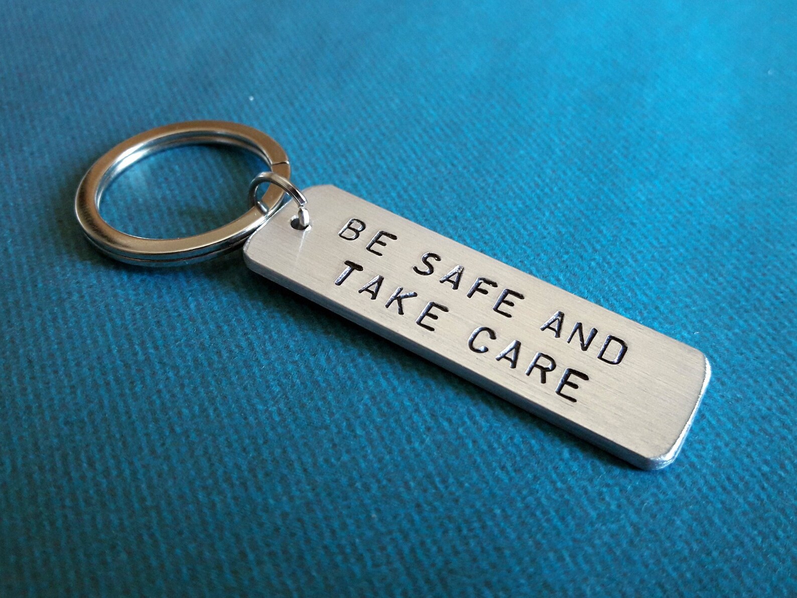 Custom Text Keychain Custom Keychain Custom Key Chain | Etsy