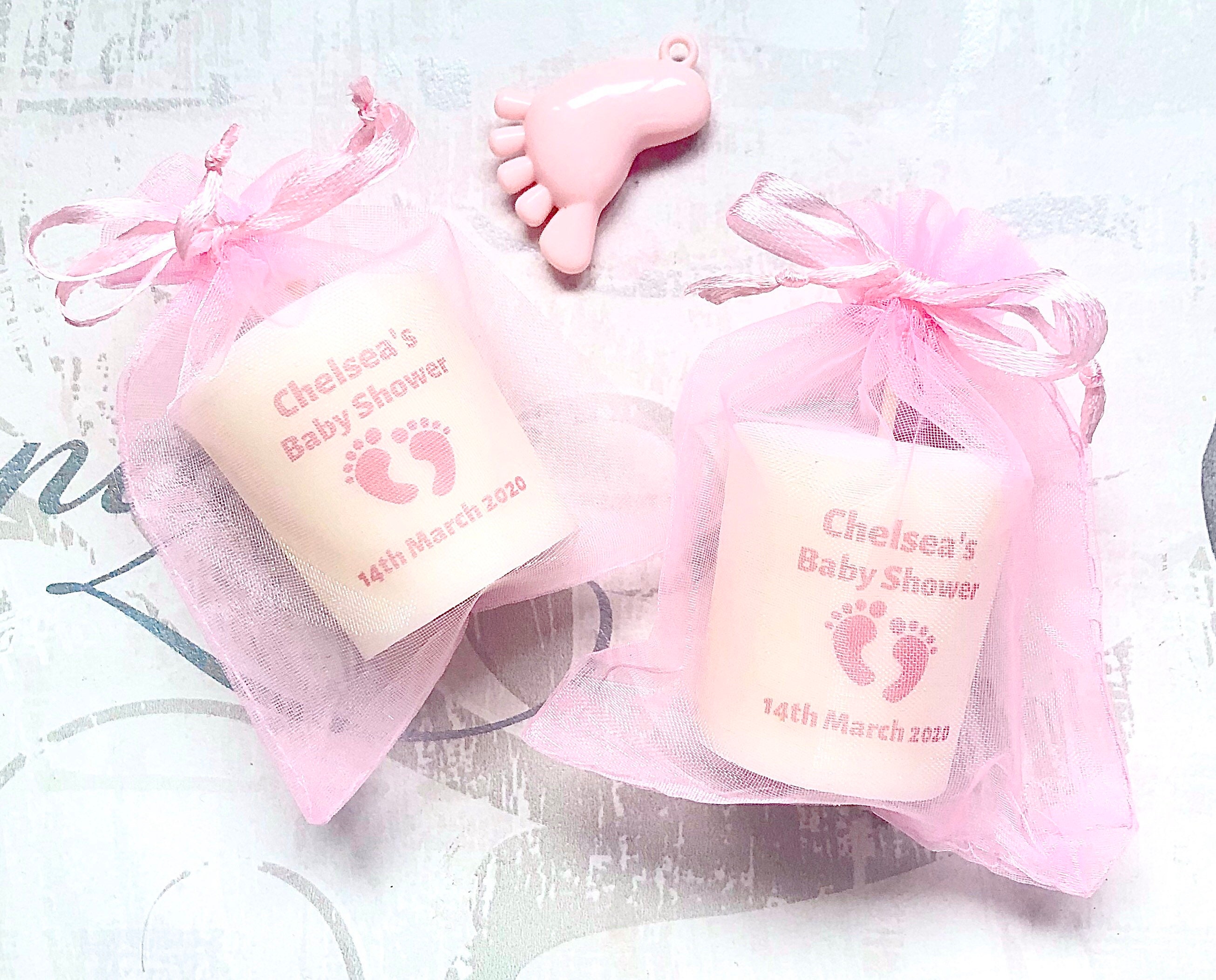 Baby Shower Candle Favors / Set Of 12 4 Oz Woodland Baby Shower Candle