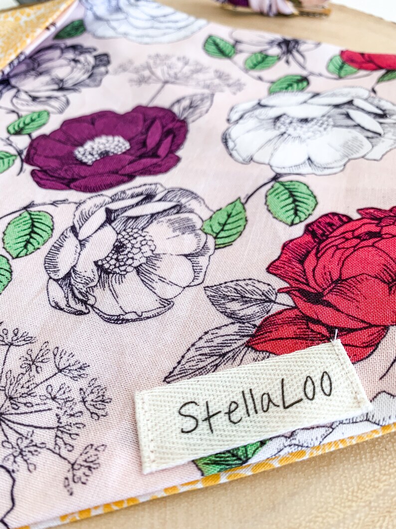 Yellow Floral Bandana