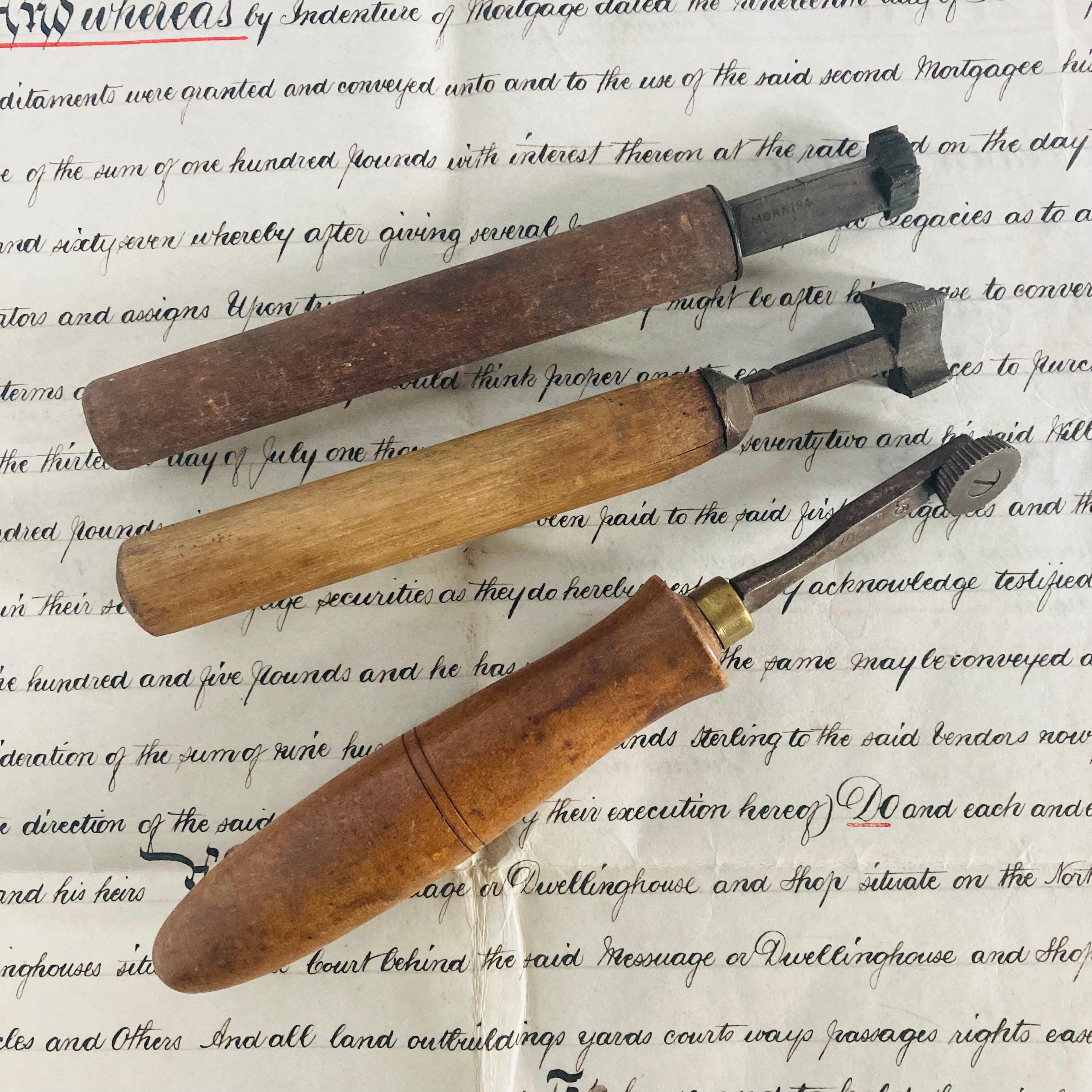 Emboss Binding Antique Book Binding Embossing Tools - Etsy