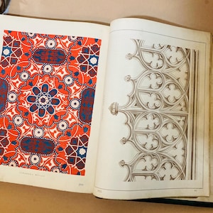 Antique Design Book 'The Universal Decorator' Book Of 'Plates'