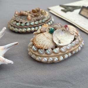 Victorian Shell Decorative Lid