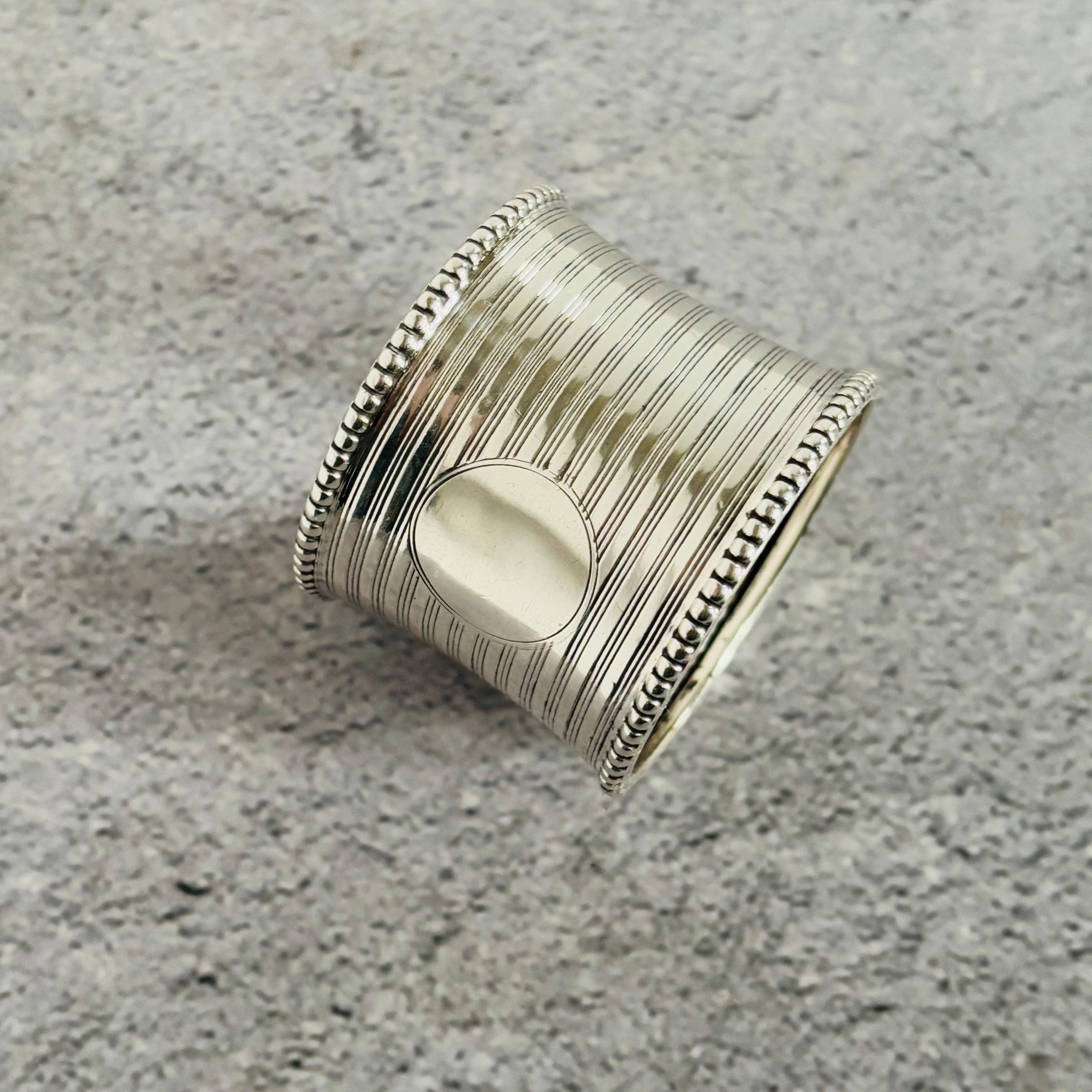 アンティーク　830 SGE シルバー　ナプキンリング　海外ヴィンテージ アンティーク 830 SGE シルバー ナプキンリング 海外ヴィンテージ