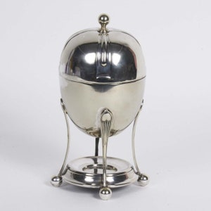 Antique Silver Egg Coddler