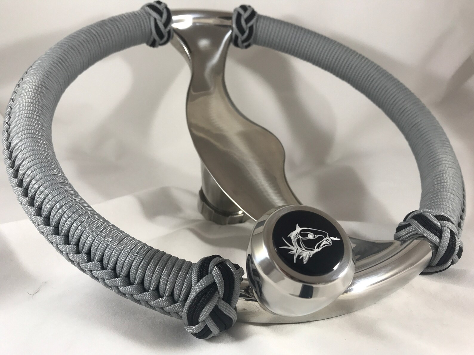 Gemlux Bluewater Boat steering wheel Stainless Etsy