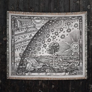 Flammarion Woven Art Blanket