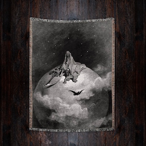 A Vision Of Death Gustave Doré Woven Art Blanket