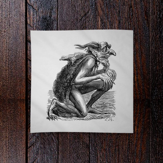 Eurynome Demon Dark Art Bandana - Etsy Canada