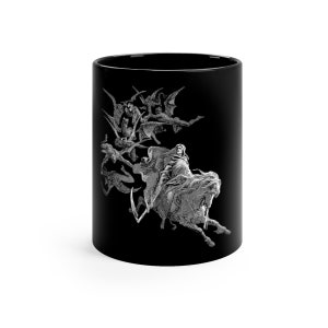 Gustave Doré Death on the Pale Horse Black Mug