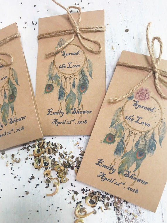 Boho bridal shower Favors 60 dream catcher favors hippie Etsy