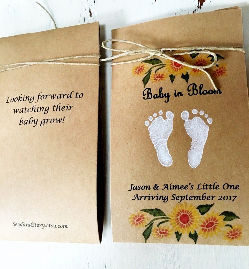 50 Flower Seed Favors Baby Shower Favor Expecting A Baby Etsy 50 Flower Seed Favors Baby Shower Favor Expecting A Baby Etsy