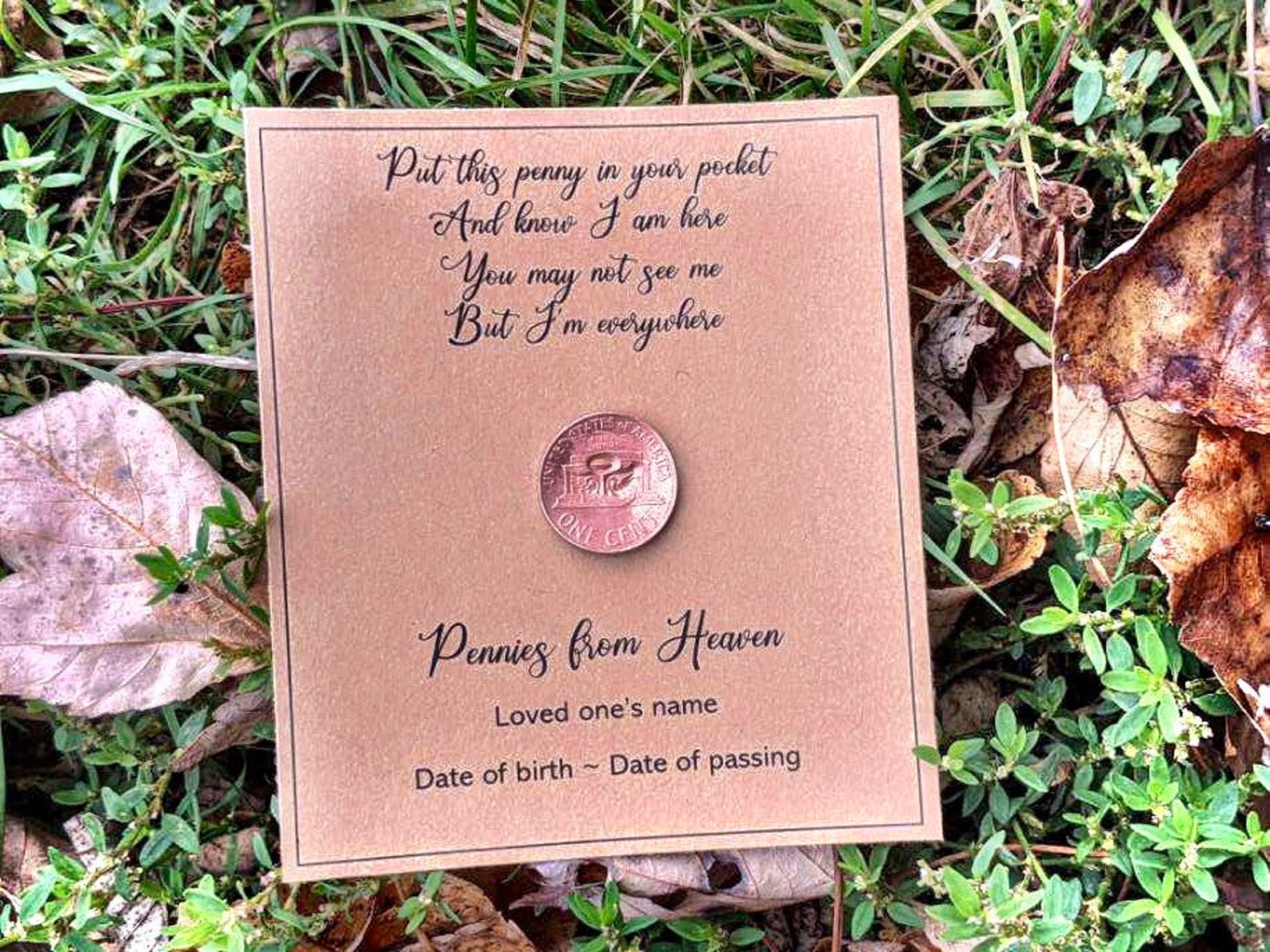 Funeral favors funeral keepsakes bulk gift celebration of Etsy