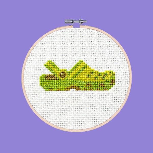 Funky Clog Cross Stitch PDF Pattern