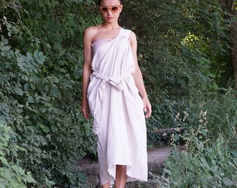 Maxi Artisanale Pinafore Robe / Extravagant Loose Pinafore Robe / All Seasons pinafore Robe / Pinafore Robe / Oversized pinafore robe