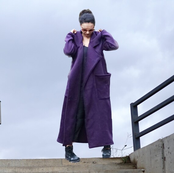 maxi coat plus size