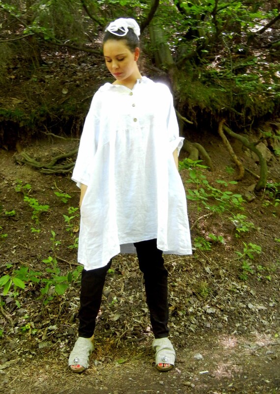 white shirt kaftan
