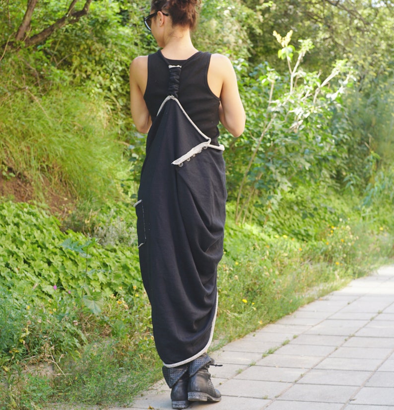 boho pinafore dress