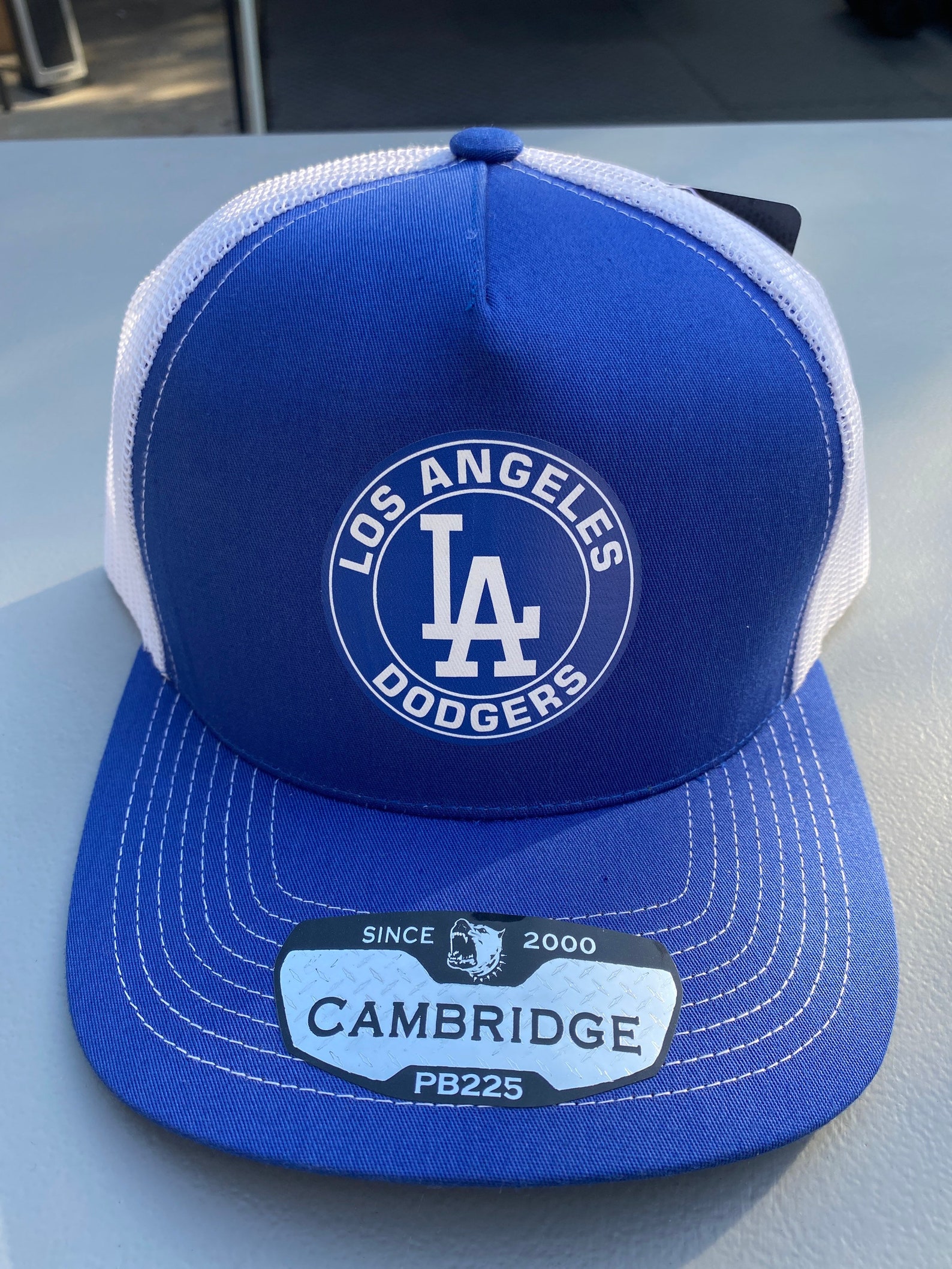 Dodgers trucker hat READY to SHIP comfortable adjustable adult | Etsy