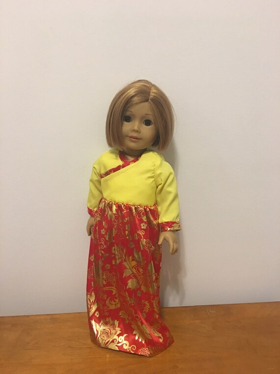Hot Pink Hawaiian Luau Outfit Fits Wellie Wishers 14.5/" American Girl Clothes