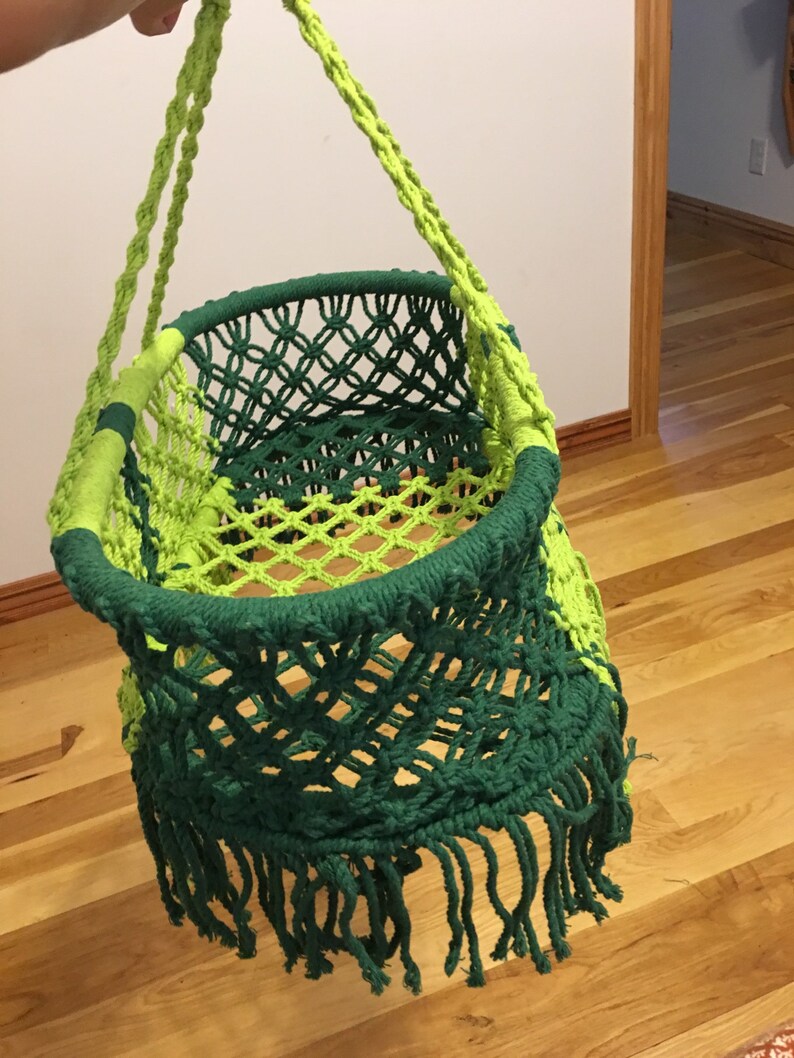 Macrame bassinet swing Clearance
