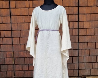 Robe médiévale enfant, sous-robe filles, costume de princesse, LARP, cosplay, SCA, déguisement, Toraxacum