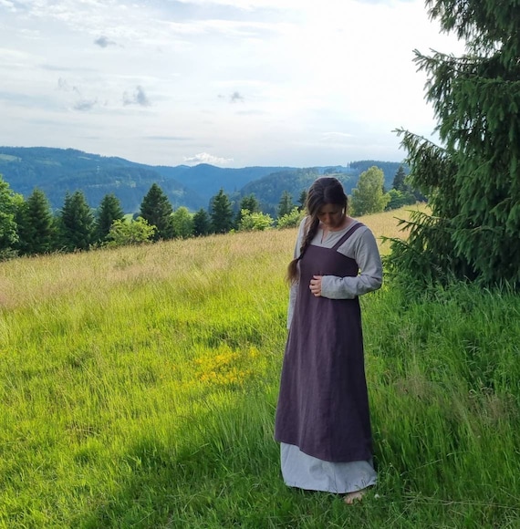used linen dress Vita Kin Linen Dress S Green Used