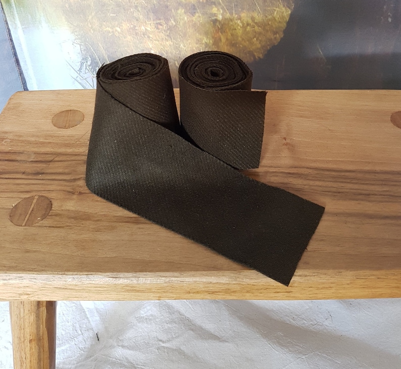 Leg Wrap Wool Brown Kids Calf Wrap Viking Ranger Costume Cosplay Medieval Boys SCA Toraxacum LARP