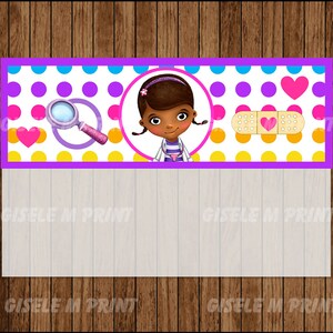 Doc McStuffins Bags Printable Doc McStuffins Bags toppers | Etsy
