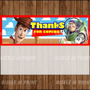 Toy Story Bags, Printable Toy Story Bags Toppers, Toy Story Party Treat ...