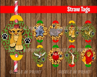 Lion Guard Food Labels Printable Lion Guard food tent cards